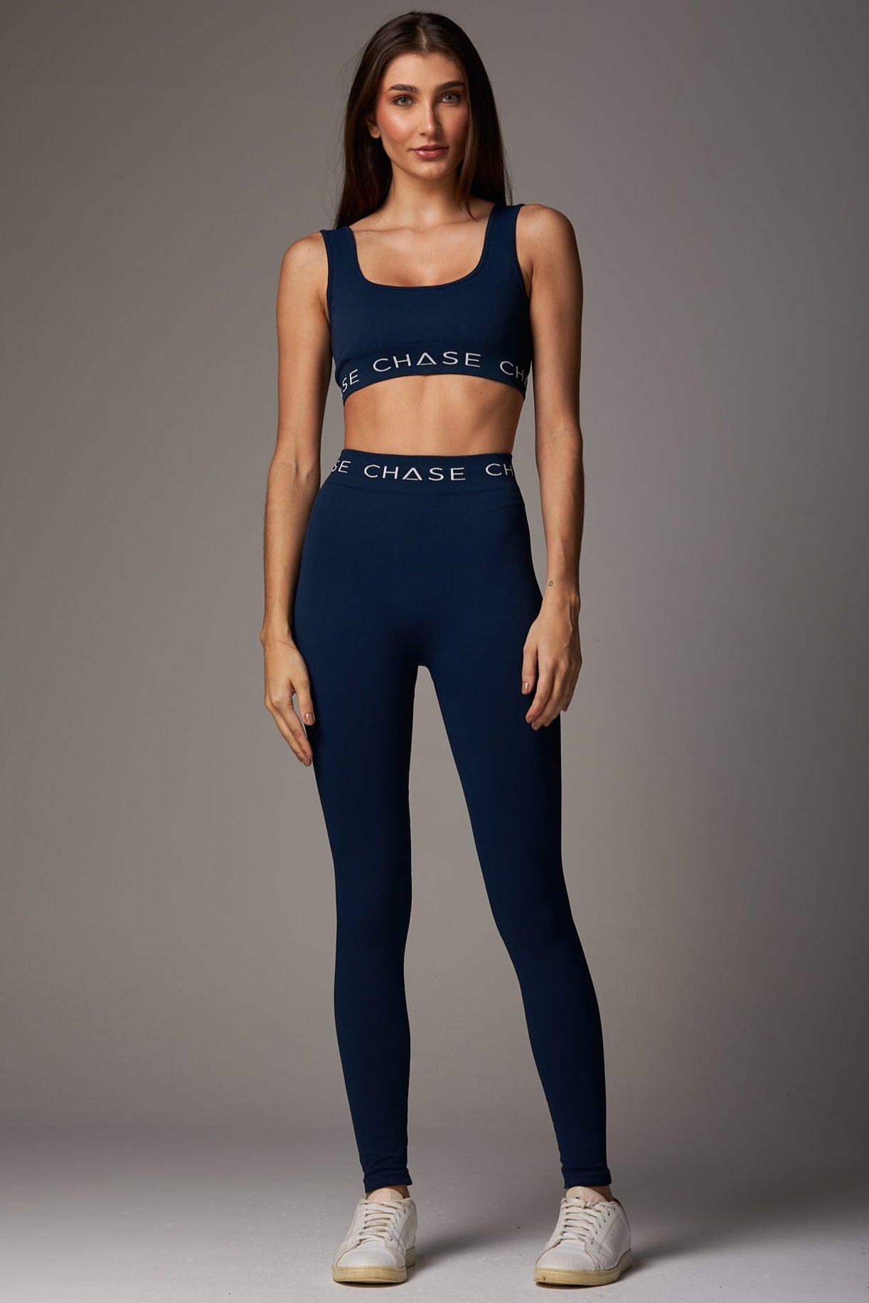 Legging Signature Seamless Azul Marinho