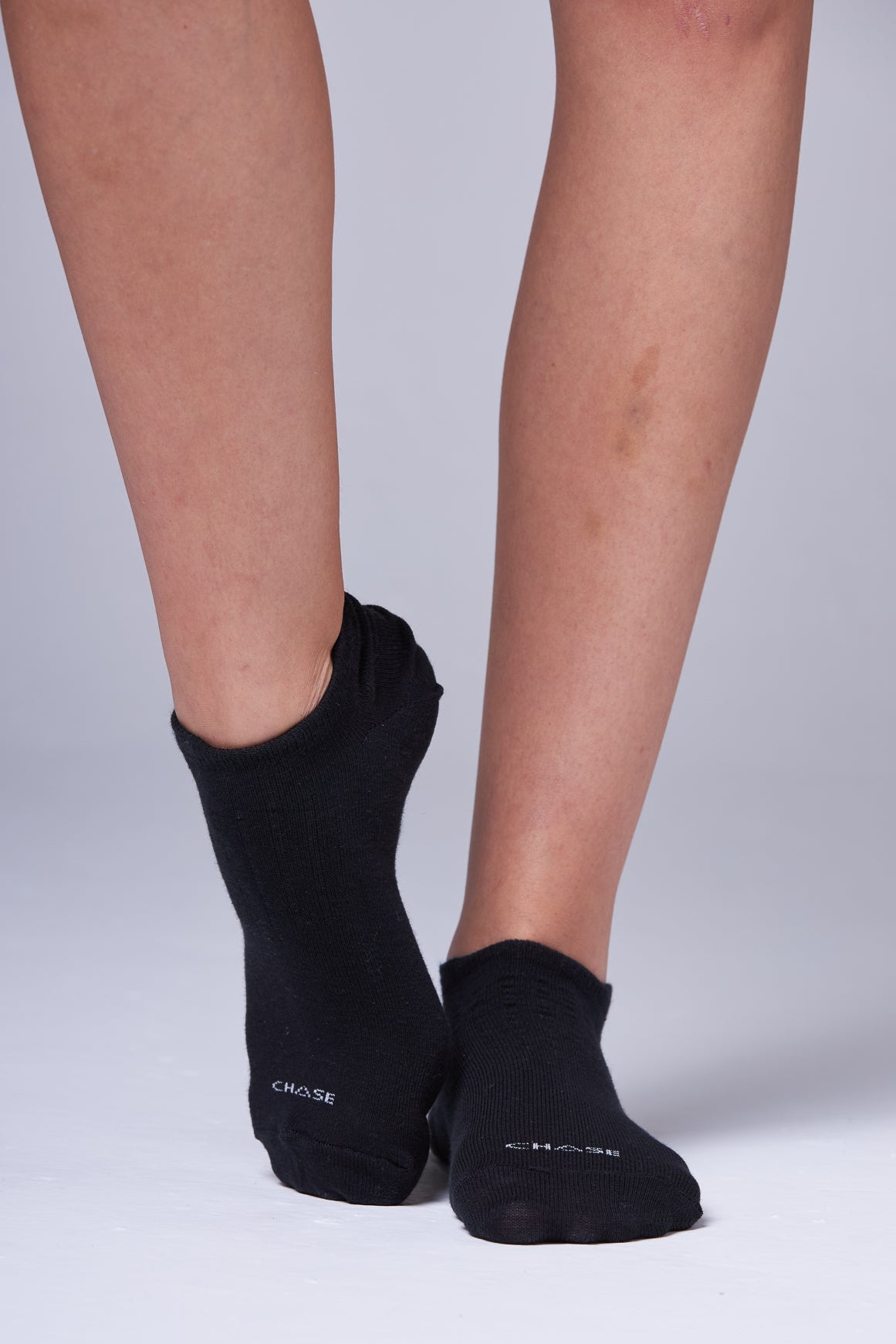 Meia Chase Low Black