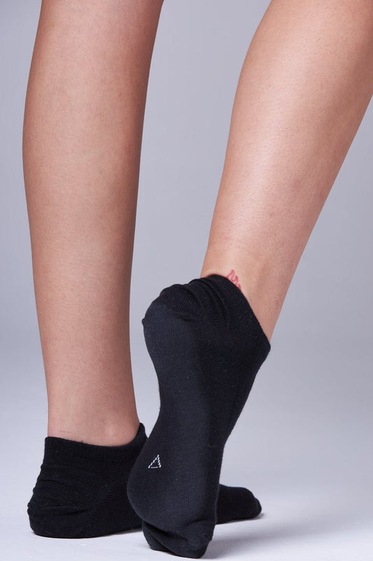 Meia Chase Low Black