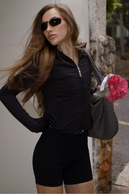 Jacket Zip Black