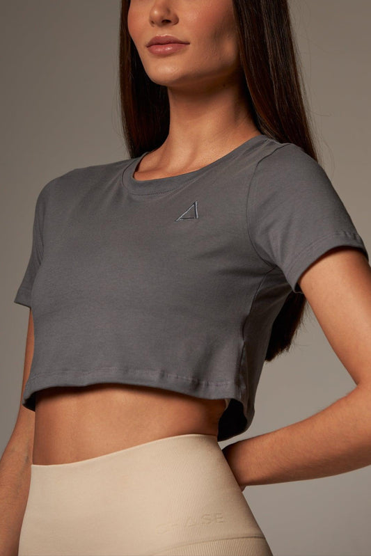 Cropped Essential Grey Lead - chasebrasil.com